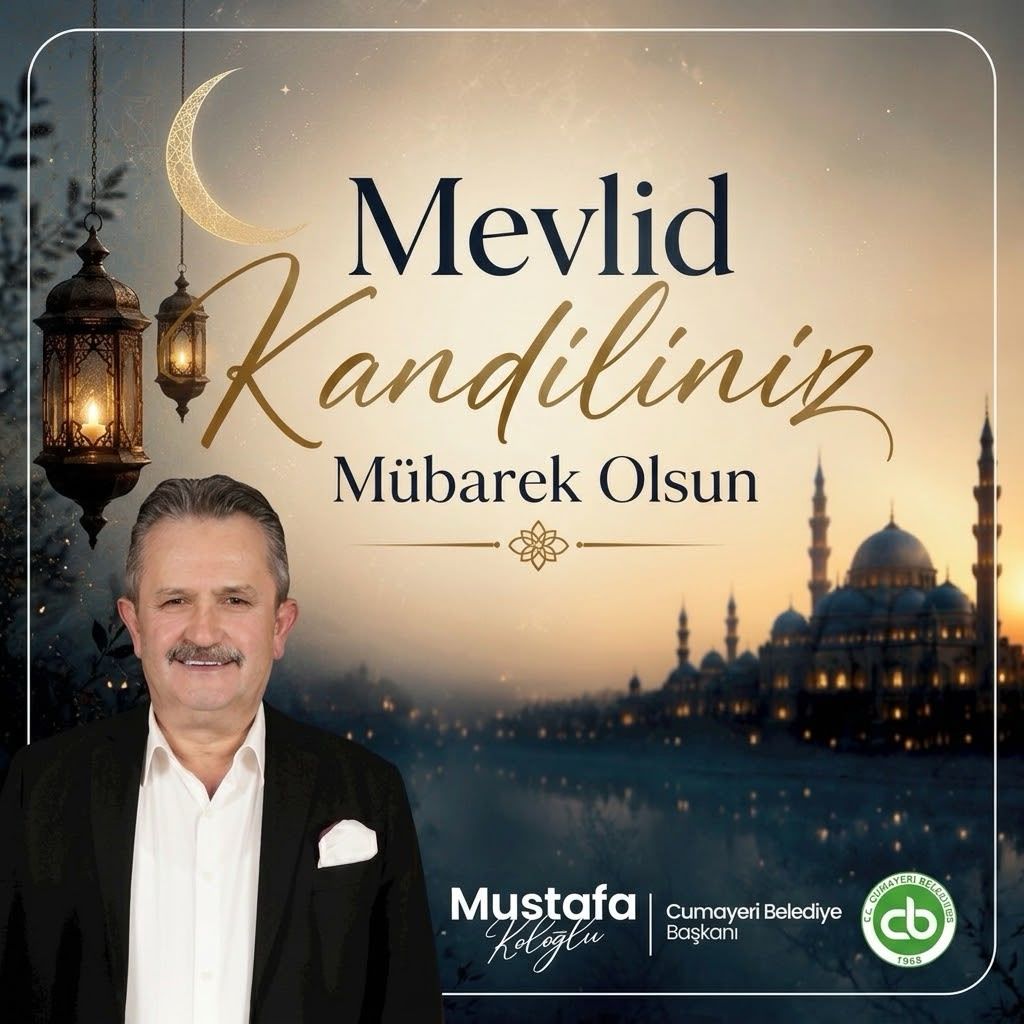Başkan Koloğlu’ndan Mevlid Kandili Mesajı